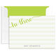 Script Hi There Flat Note Cards Image 5 of 6